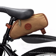 Canvas bike roswheel back seat tail pouch bicycle saddle bike bag